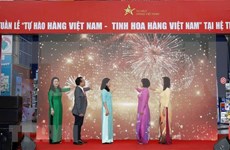 Inauguran semana para honrar a productos vietnamitas 