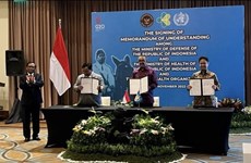 Indonesia y OMS firman acuerdo para establecer centro de capacitación multilateral
