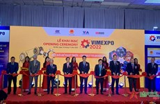 Inauguran Exposición Internacional de industria auxiliar y manufacturera de Vietnam