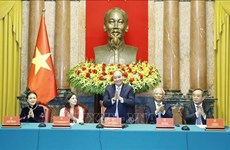 Presidente vietnamita destaca buena marcha de nexos con el Consejo Mundial de Paz