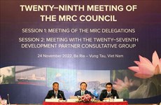 Efectúan reunión 29 del Consejo de Comisión del Río Mekong en Vietnam