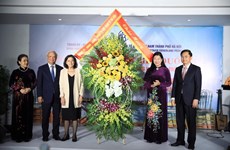 Autoridades de Hanoi se reúnen con delegados de XXII Asamblea del Consejo Mundial de la Paz