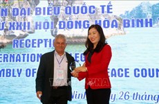 Provincia vietnamita de Quang Ninh exhorta unir manos por un mundo de paz