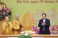 Budismo vietnamita se une a la construcción nacional, afirma primer ministro