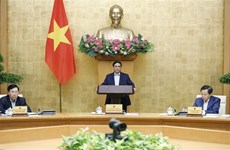 Premier vietnamita preside reunión gubernamental de noviembre 