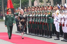 Ministra de Defensa de República Checa realiza visita oficial a Vietnam 