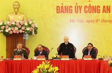 Resaltan esfuerzos y avances de Comisión Central de Seguridad Pública de Vietnam 