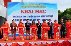 Exposición de fotos marca 55 aniversario de relaciones Vietnam – Camboya
