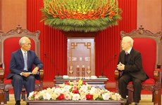Máximo dirigente vietnamita reafirma relaciones especiales de su país con Laos 