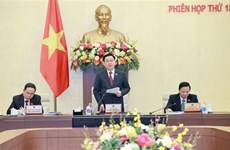 Comité Permanente del Parlamento vietnamita inaugura su 18ª sesión
