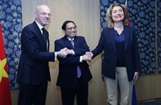 Premier vietnamita se reúne con dirigentes parlamentarios holandeses 