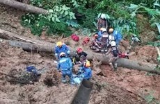 Al menos dos muertos y 51 desaparecidos por deslave de tierra en Malasia