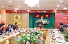 Ministerio de Seguridad Pública de Vietnam revisa trabajos de 2022
