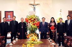 Dirigente de Hanoi extiende saludos a católicos locales por Navidad