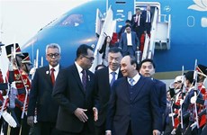 Presidente vietnamita llega a Yakarta para visita estatal a Indonesia