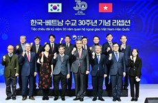 Cancillería surcoreana efectúa banquete para aniversario de relaciones con Vietnam 