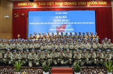 Lanza Vietnam segundo equipo de ingenieros militares para actividades de ONU