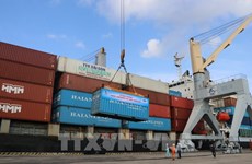 Suben mercancías despachadas mediante puertos marítimos de Vietnam