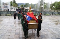 Repatrían restos de soldados vietnamitas caídos en Laos