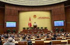Concluye primera jornada de segunda reunión extraordinaria del Parlamento vietnamita