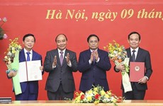 Entregan decisiones de nombramiento a nuevos vicepremieres vietnamitas