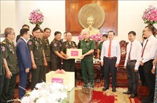 Delegaciones camboyanas visitan localidades vietnamitas con motivo del Tet