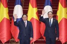 Destacan resultados integrales de visita oficial del premier vietnamita a Laos