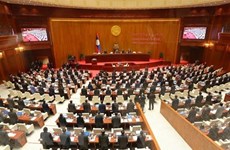 Parlamento de Laos adopta una serie de reajustes de personal