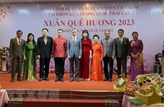 Vietnamitas en Tailandia celebran fiesta por motivo del Tet