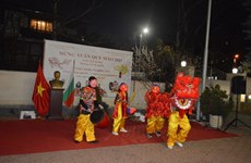 Comunidades vietnamitas en Bielorrusia y Bulgaria celebran actividades en saludo al Tet