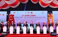 Comienzan construcción  de Aeon Mall en provincia centrovietnamita