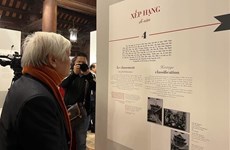 Inauguran exposición sobre Templo de la Literatura de Hanoi