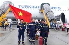 Honran a brigada de rescate de policía vietnamita por esfuerzos en Turquía