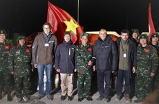 Misión vietnamita de rescate entrega asistencias materiales a Turquía
