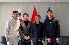 Alentan a jugadores vietnamitas en clubes de fútbol sudcoreano