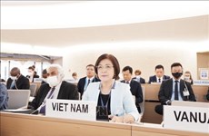 Vietnam continuará promoviendo iniciativas para mejorar eficacia del CDHNU