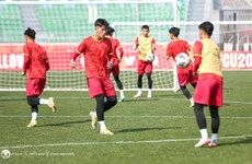Sub-20 de Vietnam completa preparativos para la Copa asiática de fútbol