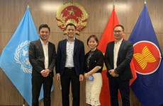 Delegación vietnamita ante ONU apoyará a empresas nacionales en promover transformación digital