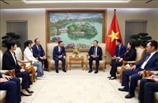 Vicepremier vietnamita recibe a líder de importante grupo chino de alta tecnología