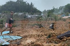 Indonesia se esfuerza por encontrar a desaparecidos en desastre natural