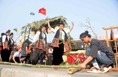 Desfile callejero promueve turismo y cultural de provincia vietnamita de Dien Bien