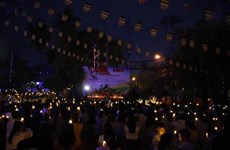 Efectúan en Laos réquiem por mártires vietnamitas caídos en isla de Gac Ma