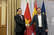 Vietnam y España promueven nexos de cooperación parlamentaria