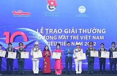 Honran a jóvenes vietnamitas destacados en 2022
