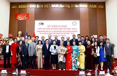 Efectúan ceremonia en saludo al 52 aniversario de nexos diplomáticos Vietnam-Chile