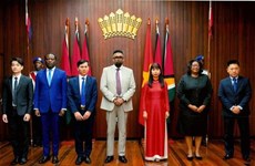 Guyana desea fortalecer la cooperación con Vietnam en muchos campos