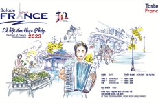 Efectuarán festival gastronómico francés en Hanoi 