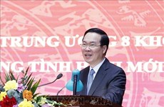 Presidente vietnamita resalta importancia de Hanoi en la estrategia de defensa nacional