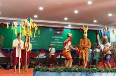 Efectúan en Camboya intercambio cultural con localidad vietnamita