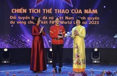 Premios “Dedicación” 2023 honran a artistas musicales y deportistas vietnamitas